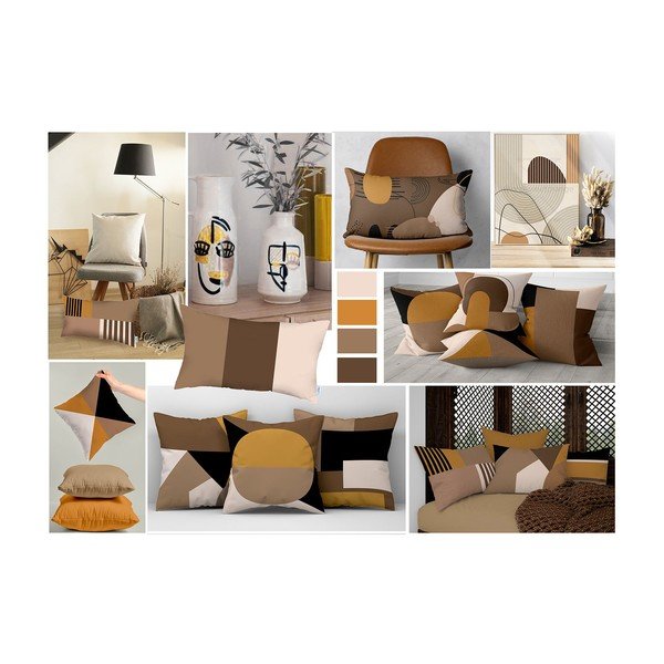 Federa, 45 x 45 cm Honey - Mike & Co. NEW YORK-image-1
