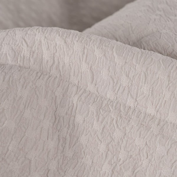 Copriletto beige con rivestimento trapuntato 240x260 cm – Ixia-image-2