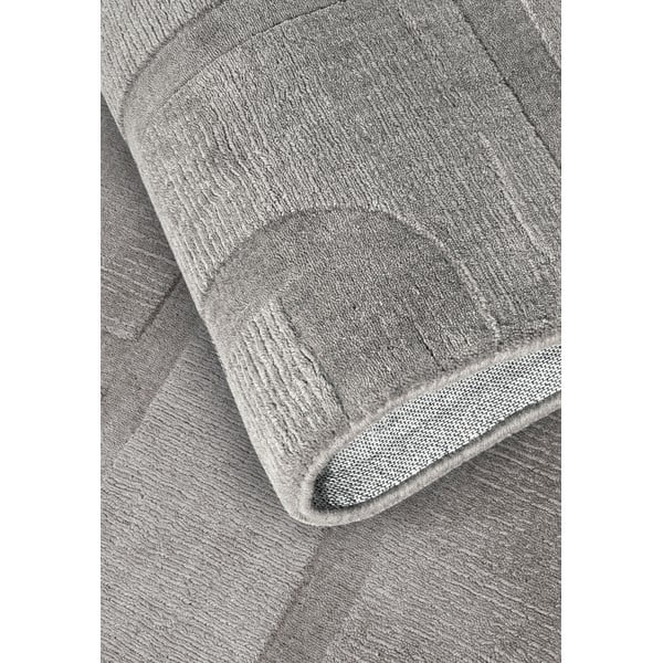 Tappeto grigio in lana tessuto a mano 120x170 cm Alexis - Villeroy&Boch-image-3