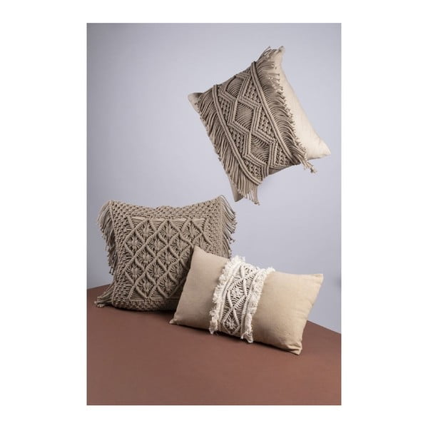 Cuscino decorativo 45x45 cm Macrame - VDE Tivoli 1996-image-2