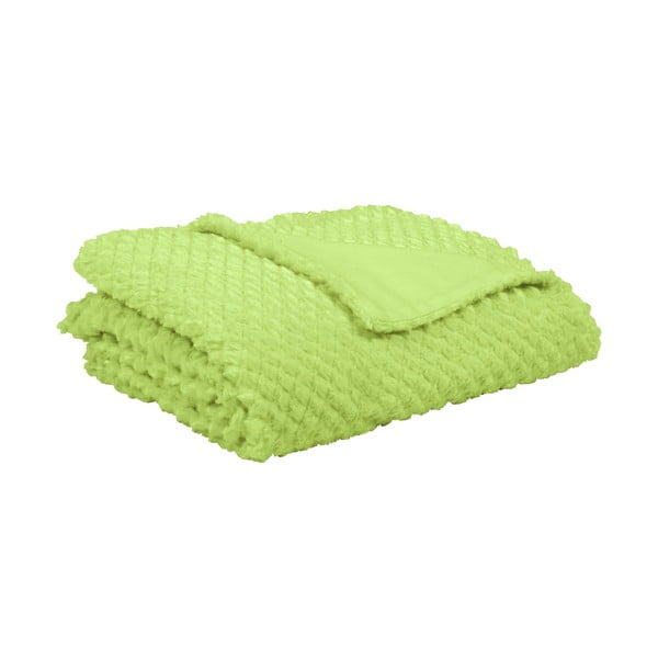 Plaid verde lime Pino, 150 x 200 cm - Tiseco Home Studio