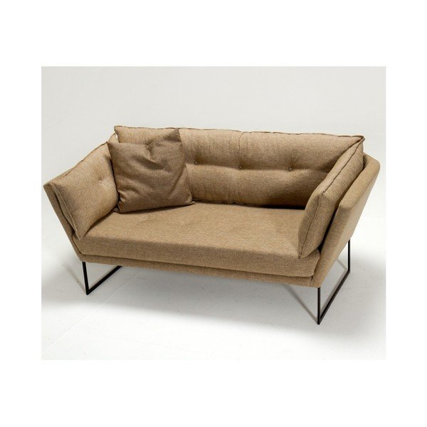 Divano a tre posti marrone sabbia Chill - Balcab Home-image-2