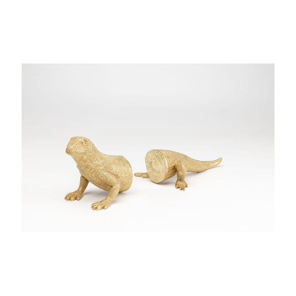 Set di due segnalibri in oro Lizard - Kare Design-image-3