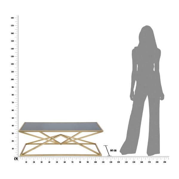 Tavolo da conferenza con piano in vetro nero , 110 x 60 cm Piramid - Mauro Ferretti-image-2