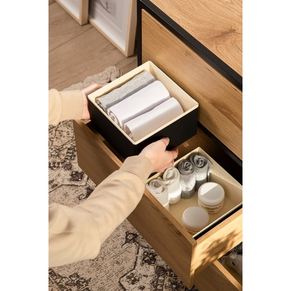 Organizer per cassetti in cartone in set da 2 - Bigso Box of Sweden-image-1