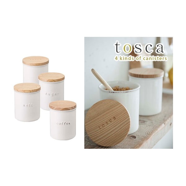 Vaso per alimenti in ceramica Tosca - YAMAZAKI-image-3