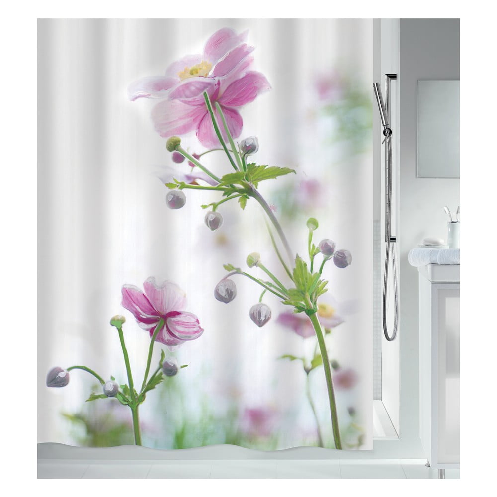 Tenda per doccia 180x200 cm Anemone – Spirella | Tende per doccia