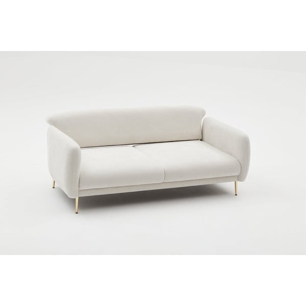 Divano letto bianco 210 cm Simena - Balcab Home-image-3