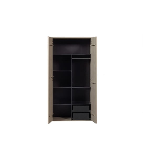 Ripiano supplementare grigio 2 pezzi 48x1,5 cm Daily - vtwonen-image-2