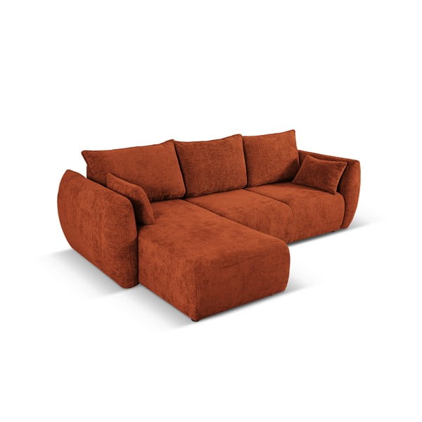 Divano angolare arancione (angolo sinistro) Matera - Cosmopolitan Design-image-4