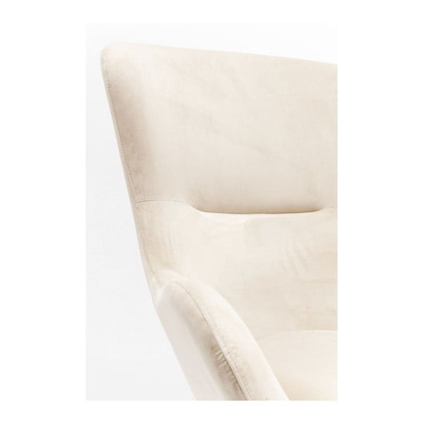 Poltrona a dondolo bianca Oslo - Kare Design-image-4