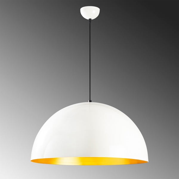 Lampada da soffitto bianca Berceste, ø 60 cm - Opviq lights-image-1