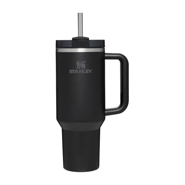Borraccia termica nera in acciaio inox 1,18 l Quencher H2.0 FlowState Tumbler Black – Stanley