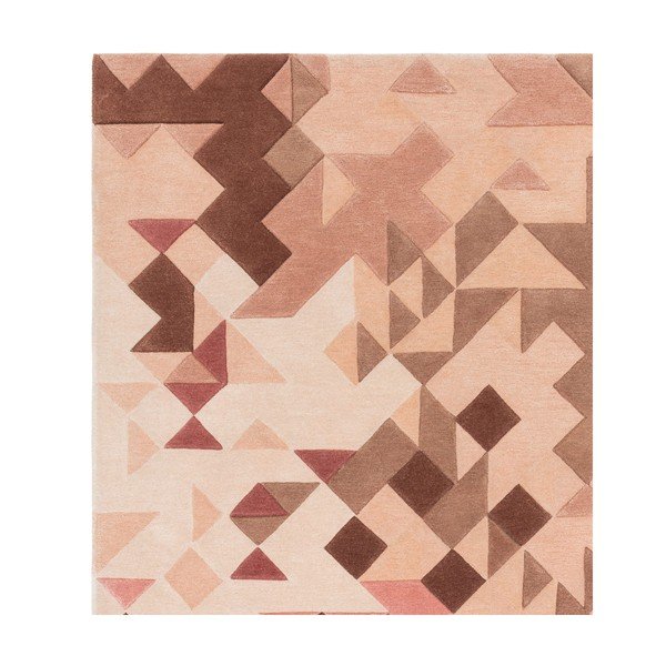 Tappeto rosso e rosa 290x200 cm Enigma - Asiatic Carpets-image-2