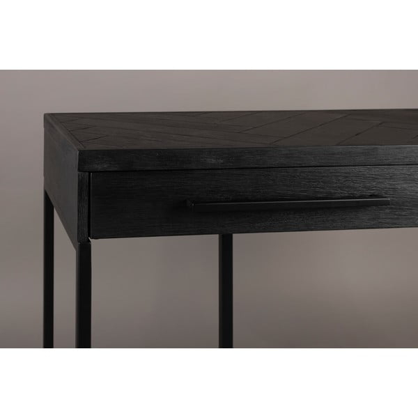 Tavolo consolle nero 45x120 cm Class – Dutchbone-image-4
