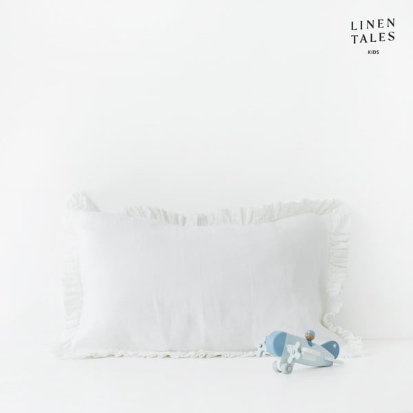 Federa per bambino 40x45 cm White - Linen Tales-image-1