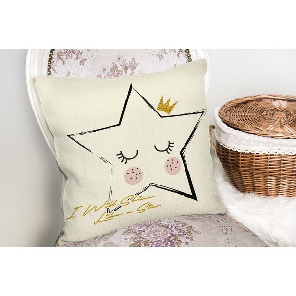 Federa per bambini Modern Star - Minimalist Cushion Covers-image-2
