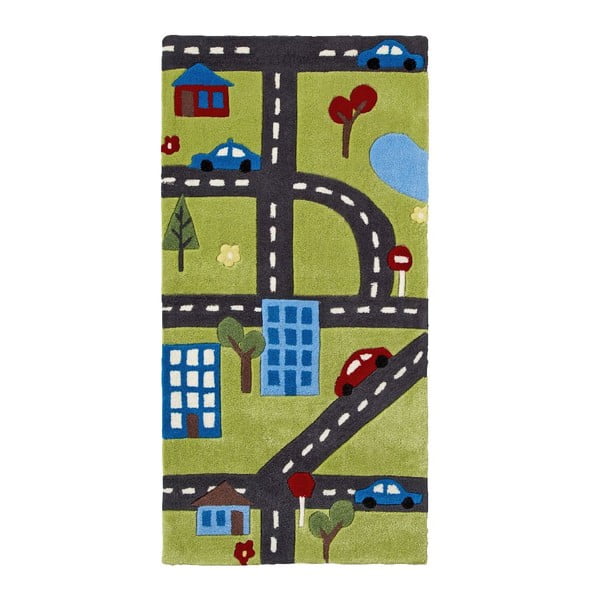 Tappeto per bambini Road, 70 x 140 cm Hong Kong - Think Rugs