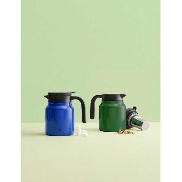 Caraffa termica blu in acciaio inox 900 ml Therm-It – RIG-TIG-image-1