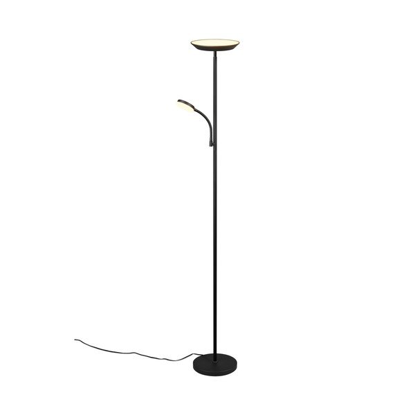 Lampada da terra nera (altezza totale 178 cm) Specter – Reality