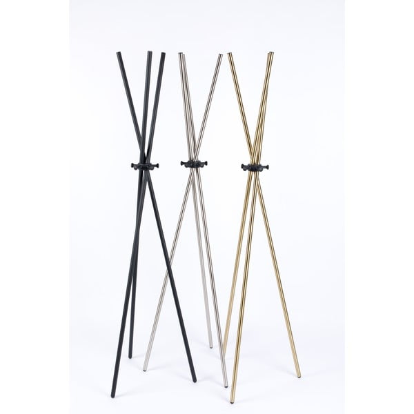 Appendiabiti in acciaio in argento Darwin - White Label-image-3