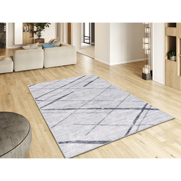 Tappeto grigio chiaro 160x230 cm Class - Universal-image-1