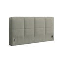 Testiera verde imbottita 229x100 cm Darren – Micadoni 