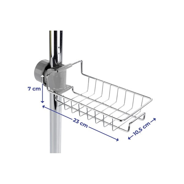 Mensola da bagno autoportante in acciaio inox - Maximex-image-4