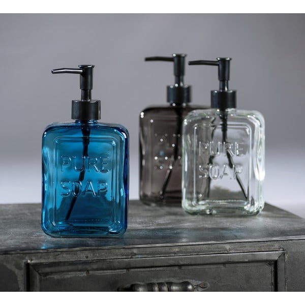 Dispenser per sapone in vetro Pure - Wenko-image-2