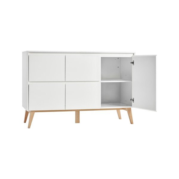 Cassettiera bianca per bambini , 148 x 92 cm Swing - Pinio-image-3