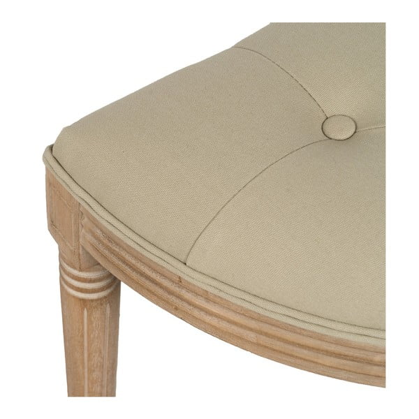 Panchina beige/di colore naturale Royal – Ixia-image-4