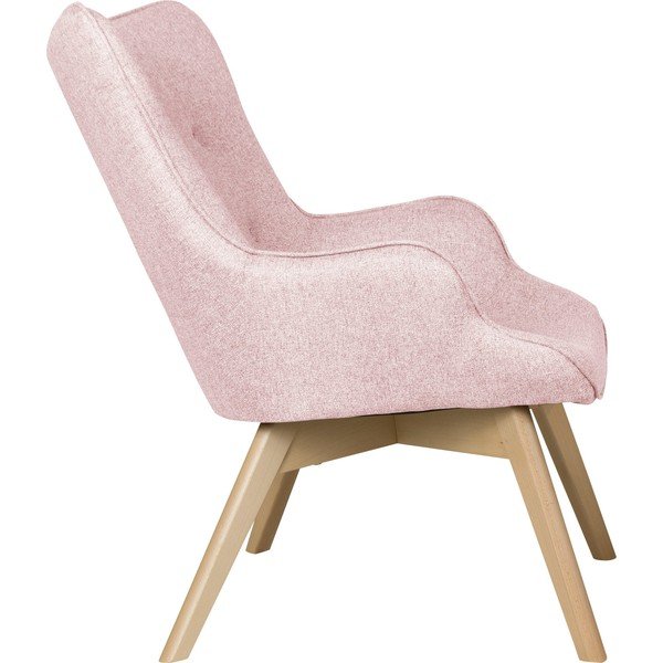 Poltrona rosa chiaro Niko – Ropez-image-3