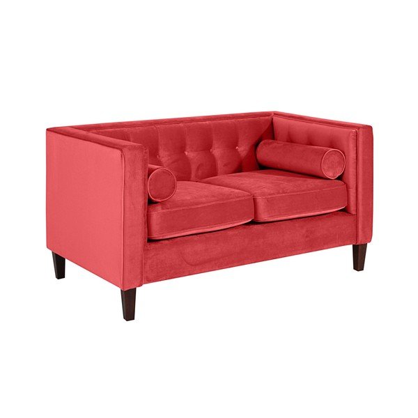 Divano rosso Jeronimo, 154 cm - Max Winzer-image-2