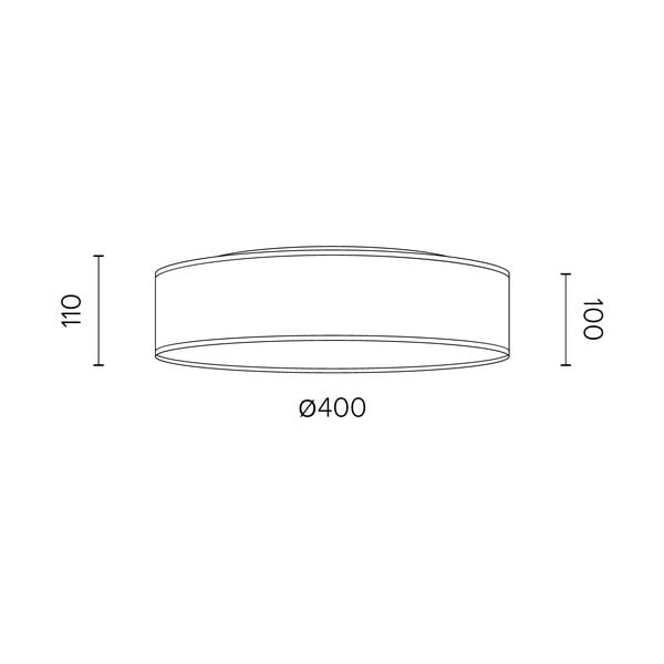 Lampada da soffitto in impiallacciatura naturale , ⌀ 40 cm Tsuri L - Sotto Luce-image-2