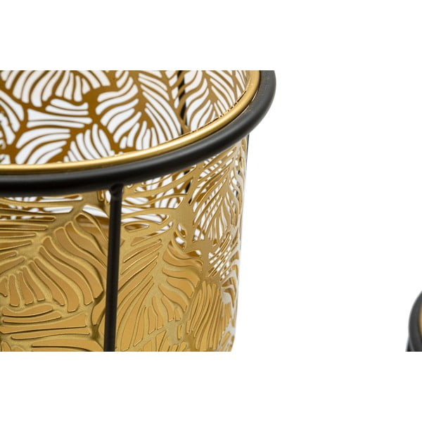 Set di 2 portavasi in oro, altezza 40 cm Leavy - Mauro Ferretti-image-4