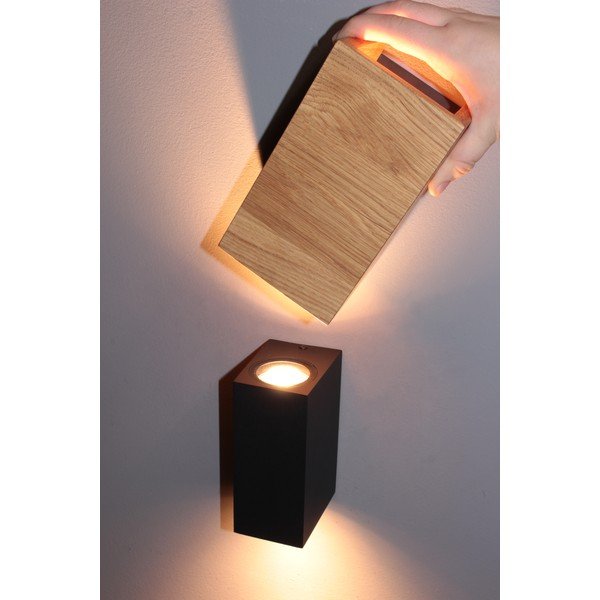 Lampada da parete in colore naturale Shine-wood - Fischer & Honsel-image-4