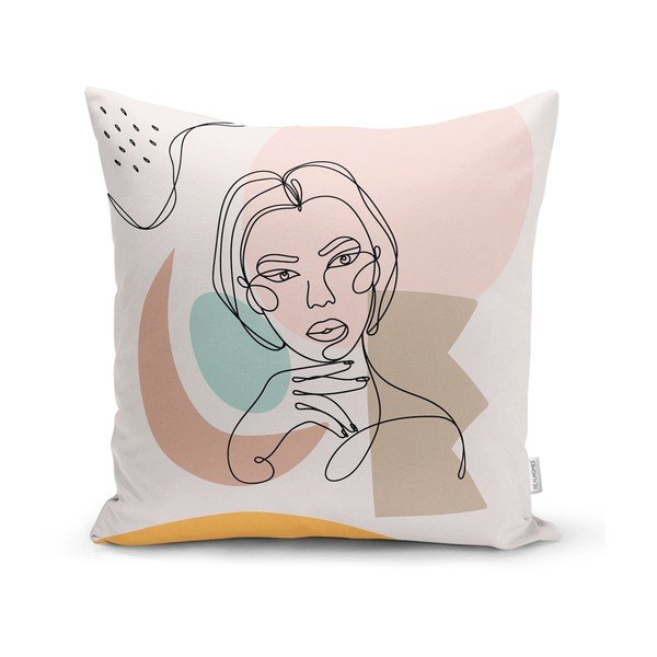Set di 3 federe decorative Linea minimalista, 45 x 45 cm - Minimalist Cushion Covers-image-4