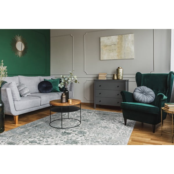 Tappeto color menta 200x280 cm Sensi Tris - FD-image-1