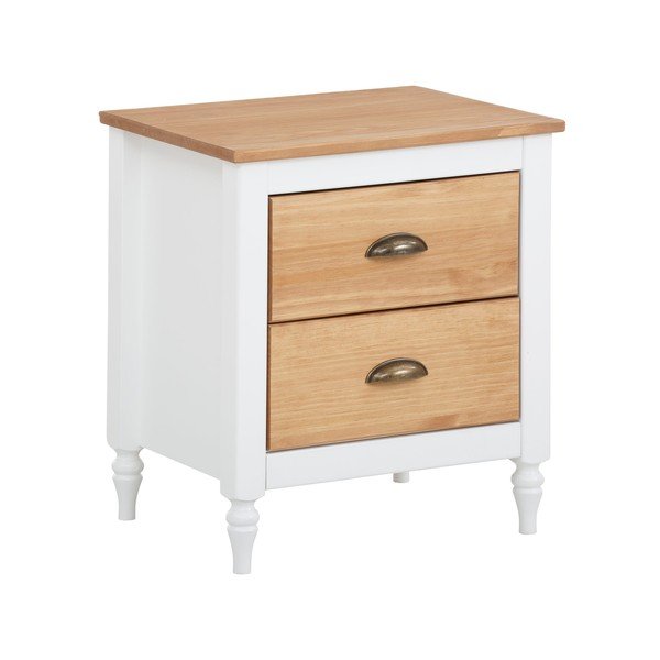 Comodino in legno di pino bianco Rio - Støraa-image-2