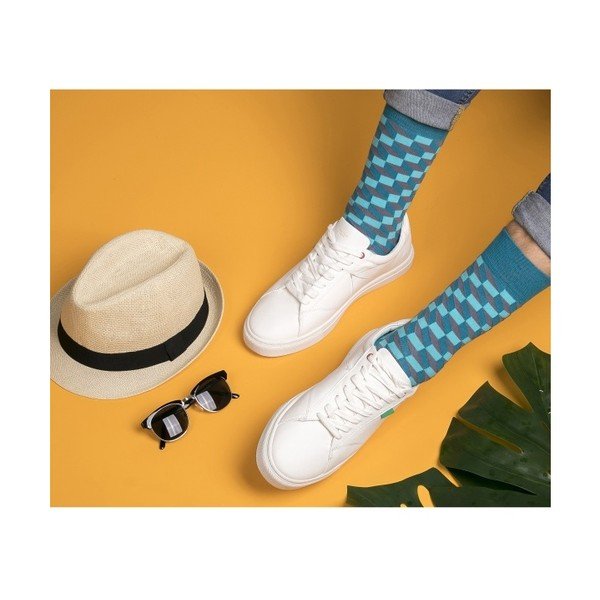 Sada 2 párů ponožek Funky Steps Cube, velikost 39 – 45-image-2