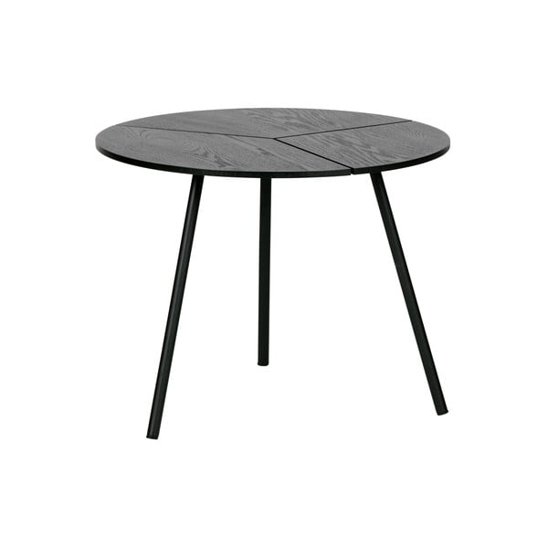 Tavolino nero , ⌀ 48 cm Rodi - WOOOD