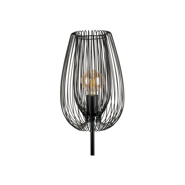 Lampada da terra nera, altezza 150 cm Lucid - Leitmotiv-image-4