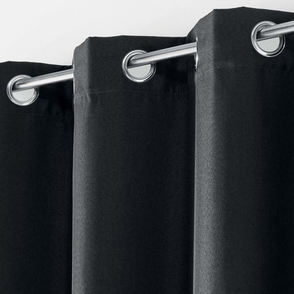Tenda oscurante antracite 135x280 cm Tissea - douceur d'intérieur-image-1