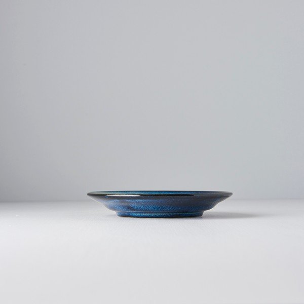 Piatto in ceramica blu, ø 17 cm Indigo - MIJ-image-1