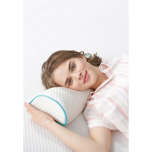 Cuscino ergonomico con imbottitura in memory foam 18x42 cm – Mila Home-image-3