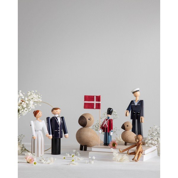 Statua in legno Groom - Kay Bojesen Denmark-image-2