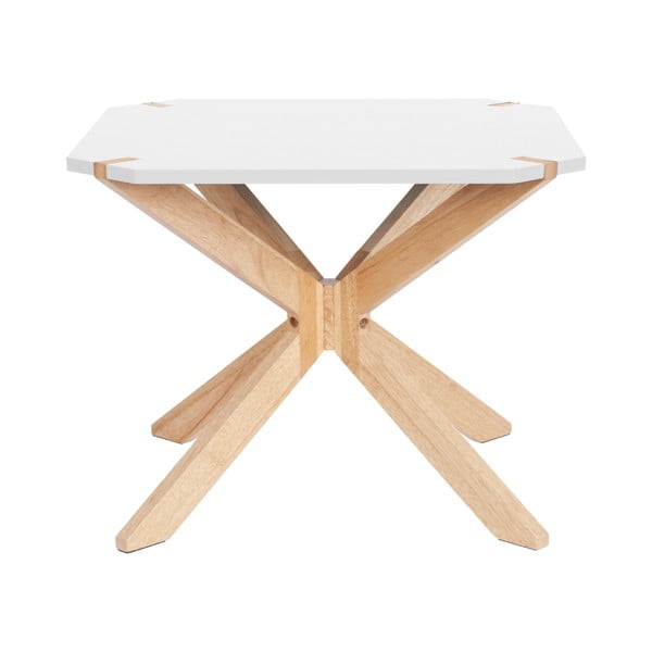 Tavolino bianco , 60 x 60 cm Mister - Leitmotiv
