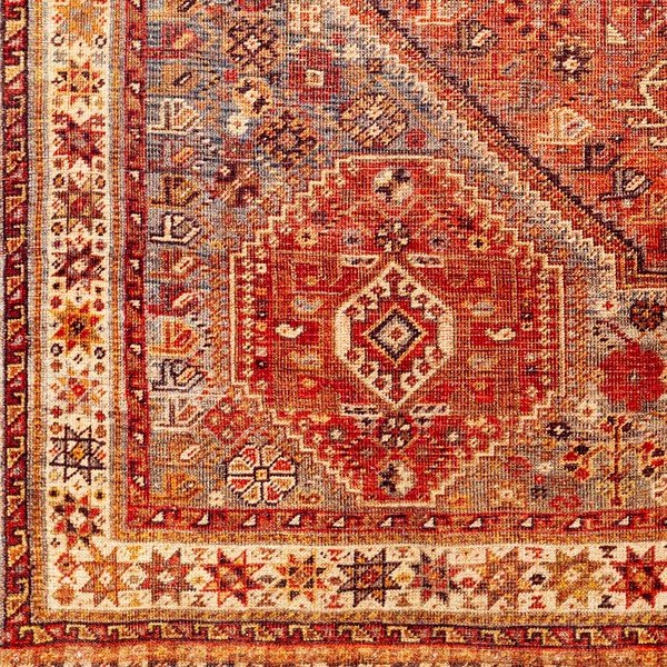 Tappeto rosso , 80 x 150 cm Mashad - Floorita-image-3