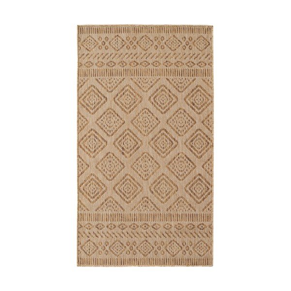 Tappeto da interno/esterno beige 80x150 cm Mira 1452 – Ayyildiz Carpets