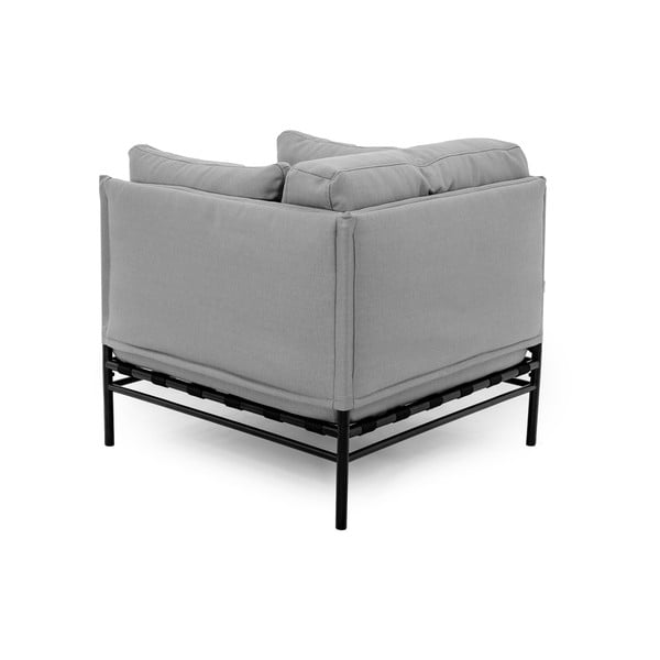 Poltrona da giardino imbottita grigio chiaro Dandy - Sit Sit-image-4